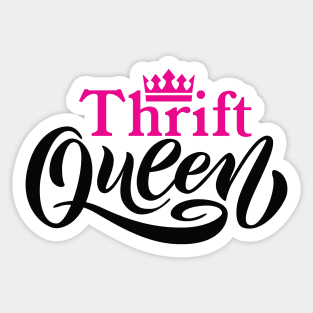 Thrift Queen Sticker